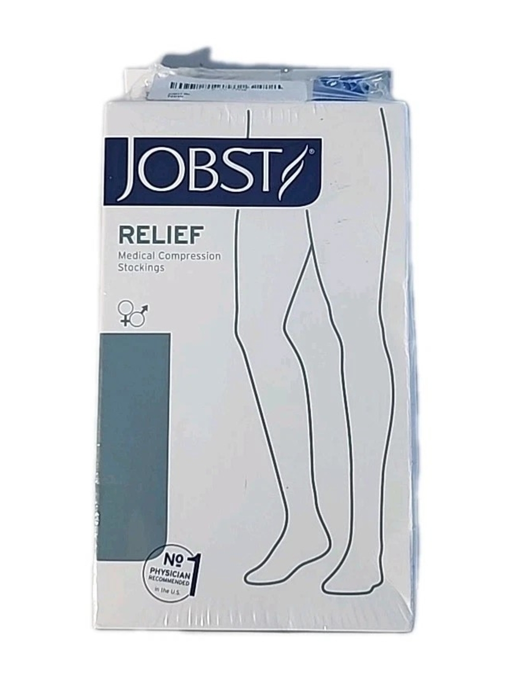 Jobst Medical Compression Legwear Thigh High CT Large Black 15-20 mmHg 114828